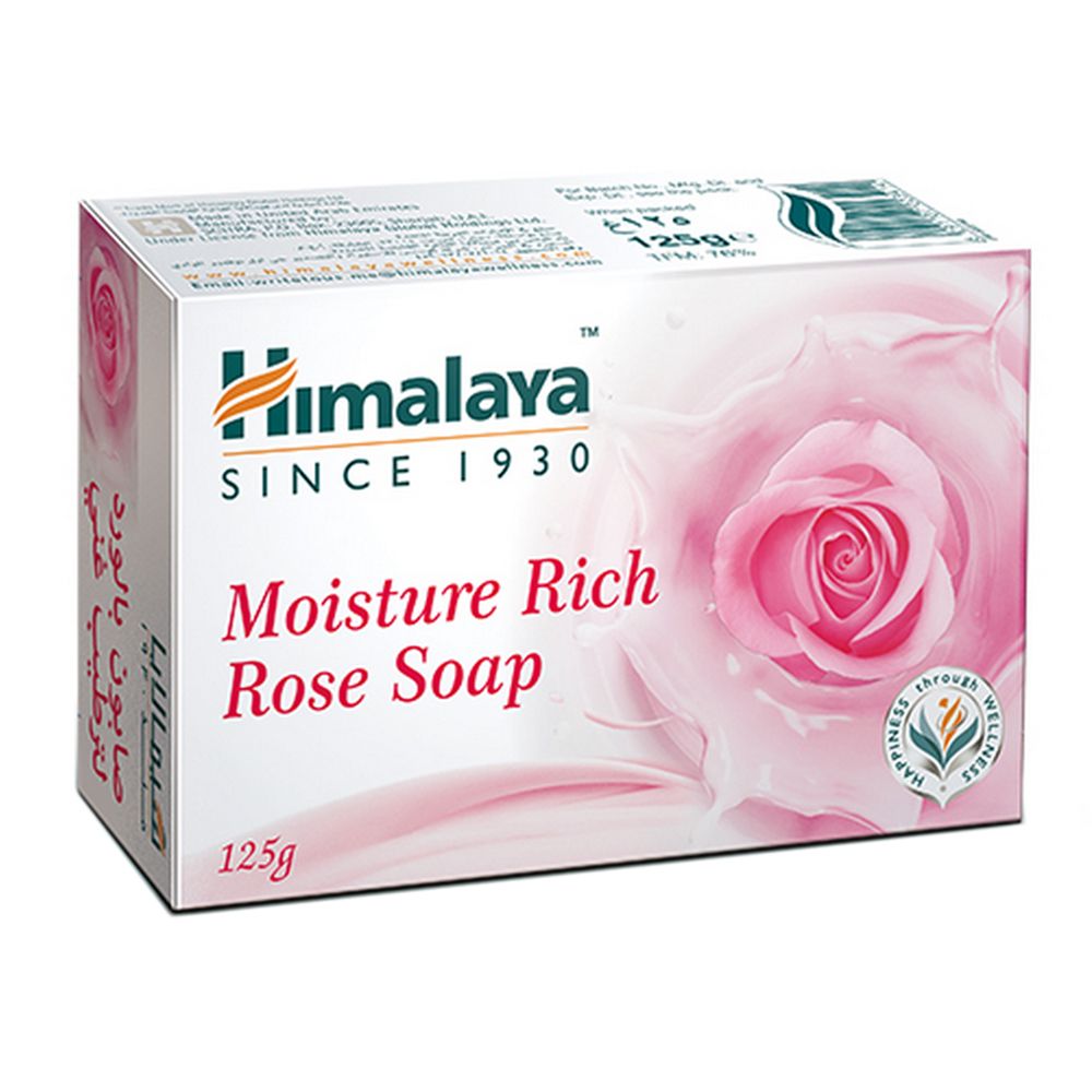 Himalaya - Moisture Rich Rose Soap Pack Of 6 | Buy at Best Price